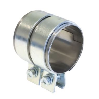 4 Colliers De Serrage échappement 52-55 Mm Acier Inox - Pour Moto, Tuyaux - Épaisseur 0.8 Mm, étanches, Réglables