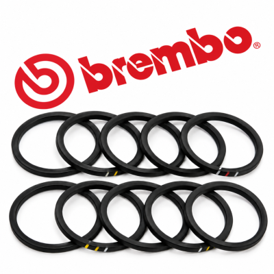 x8 JOINTS ETRIERS PISTONS D28mm Origine Brembo - Low Friction
