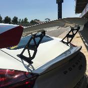 PAIRE REHAUSSE AILERON pour Porsche Cayman GT4 981