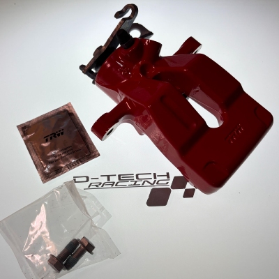 ETRIER ARRIERE DROIT ROUGE ORIGINE TRW pour Mégane 3 RS