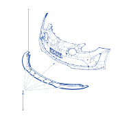 VIS FIXATION LAME AERO AVANT CARBONE pour ALPINE A110R