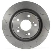 x2 DISQUES ARRIERE RAINURES DR-GH BREMBO SPORT pour Honda Civic FK8 - 320Ch