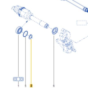 JOINT TORIQUE ROULEMENT CARDAN DROIT Pour Megane 2&3RS