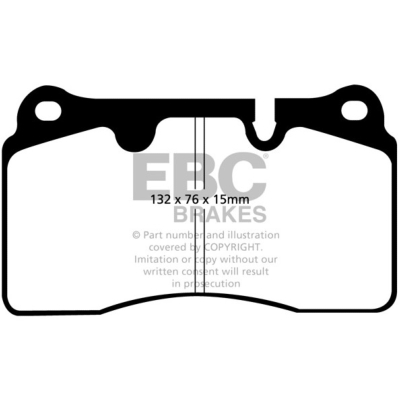 EBC BRAKES AVANT YELLOWSTUFF DP41908R