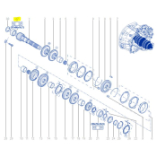 Roulement Rouleaux Cylindriques Boîte Mégane 2RS