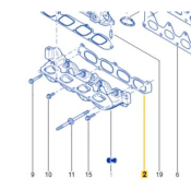 JOINT COLLECTEUR ADMISSION Pour Clio 2RS