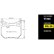PAGID ARRIERE RSL29 #S8085