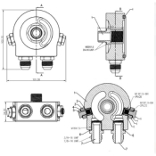 PLATINE SANDWICH REDSPEC Alu complète