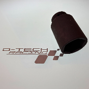DOUILLE 1/2" - 6 PANS 36mm - LONG. 75mm - A CHOCS