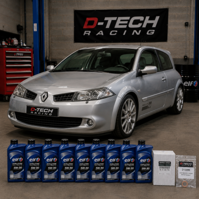 PACK VIDANGE MOTEUR ELF FULL-TECH FE 5W30 pour Mégane 2RS dCi