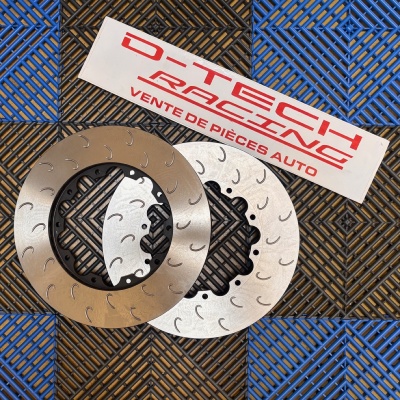 x2 DISQUES AVANT REMPLACEMENT Φ320mm D-TechRacing pour Alpine A110 et A110S