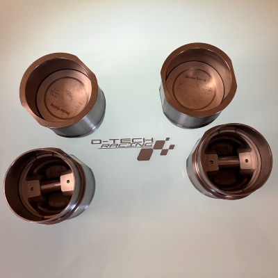 KIT 4 PISTONS / CHEMISES TYPE ORIGINE Φ76mm pour moteur C1J