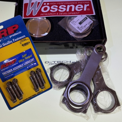 PACK PISTONS WOOSNER Φ82.7 - BIELLES FORGEES TFC pour Clio 3 RS