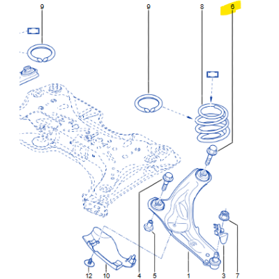 VIS ARRIERE DU TRIANGLE ORIGINE RENAULT Pour Espace 4 (J81)