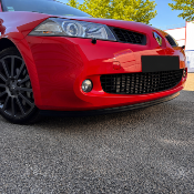 BAVETTE / ELEMENT AERODYNAMIQUE PARE-CHOCS D-TECHRACING pour Megane 2RS
