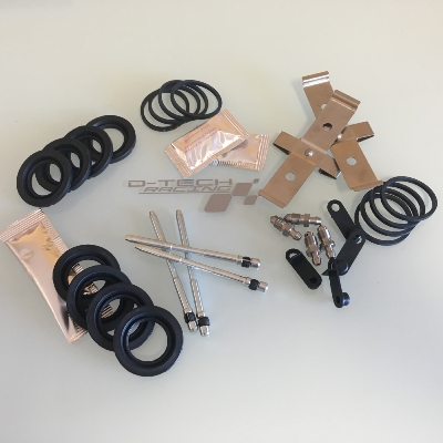 KIT REFECTION COMPLET ETRIERS BREMBO MEGANE 3&4 RS SAUF 4 TROPHY-R  & ULTIME