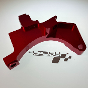 SUPPORT DE BOITE INFERIEUR TAILLE MASSE AVEC M12 pour Mégane 3 RS