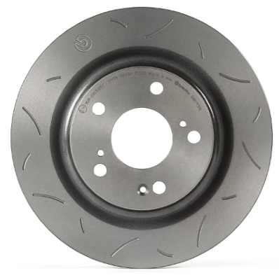 x2 DISQUES ARRIERE RAINURES DR-GH BREMBO SPORT pour Honda Civic FK8 - 320Ch