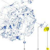 BOUCHON DE REMPLISSAGE DE BOITE pour Mégane 3RS - Twingo 2RS - Wind - Alpine A110