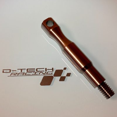 RALLONGE INOX ARRIERE POUR CROCHET ALU ROUGE DE REMORQUAGE Yaris GR