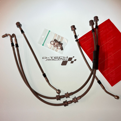 KIT 4 DURITES AVIATION GOODRIDGE pour Seat Leon III Cupra 290ch (Brembo) >2015