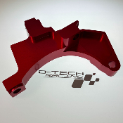 SUPPORT DE BOITE INFERIEUR TAILLE MASSE AVEC M12 pour Mégane 3 RS