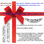Bon cadeau à un ami ou à un proche à partir de 20€