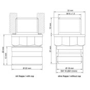 SOUPAPE DE VIDANGE M16x1.5x12