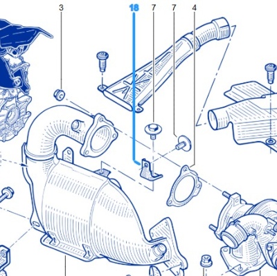 BEQUILLE DE MAINTIEN POUR CATA / DECATA Mégane 3RS