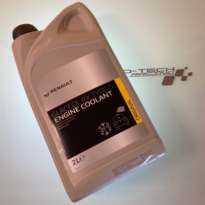 LIQUIDE DE REFROIDISSEMENT 2L GLACEOL RX TYPE E Pour Renault