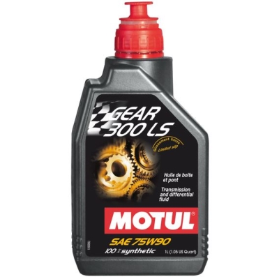 1L MOTUL MOTYLGEAR 300 LS 75W90 pour pont autobloquant ou mécanique