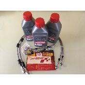 PACK FREINAGE - 3 bidons MOTUL RBF 600 - 4 durites aviation pour Mégane 3RS