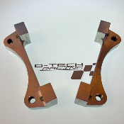 x2 CALES / ENTRETOISES MINI COOPER R50 à R59 POUR MONTAGE ETRIERS BREMBO MEGANE 2 ou 3RS