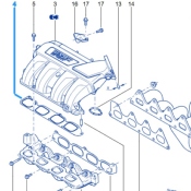 JOINT ENTRE REPARTITEUR ET COLLECTEUR ADMISSION Pour Clio 3RS