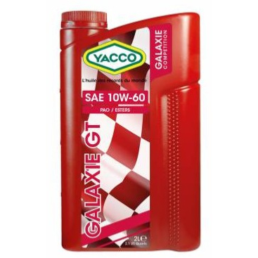 YACCO GALAXIE GT COMPETITION - 10W60 - Bidon 2L