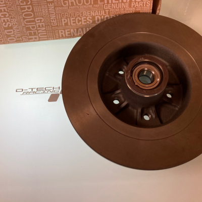 x2 DISQUES ARRIÈRES ORIGINE PLEIN pour Mégane 2 RS R25