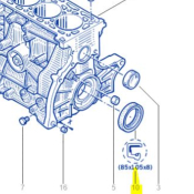 JOINT SPI RENAULT VILEBREQUIN COTE BOITE F4R