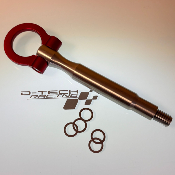 PACK CROCHET / RALLONGE REMORQUAGE AVANT ALU ROUGE Yaris GR