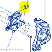 PROTECTEUR SOUFFLET ROTULE DR pour Mégane 3 RS