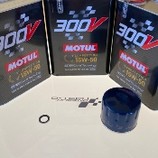 PACK VIDANGE MOTUL 300V 15W50 pour Clio 16s / Wiliams